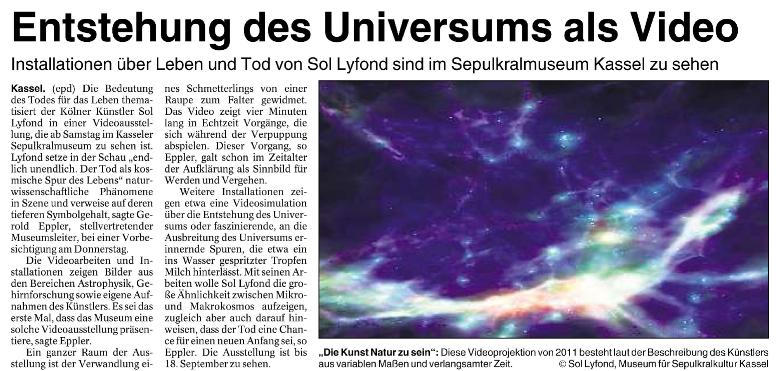 Thuringische Landeszeitung Ausschnitt